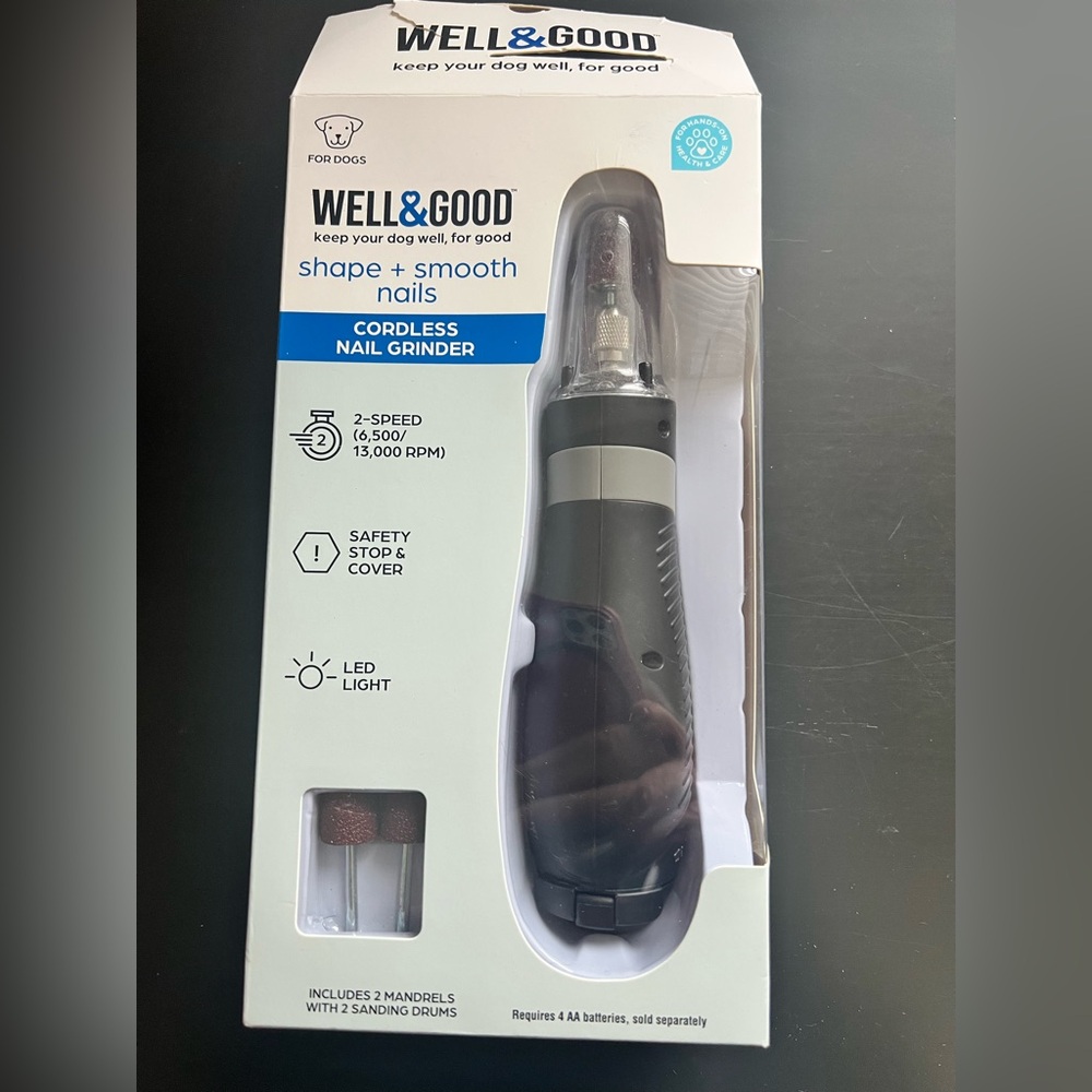 Dog nail Dremel